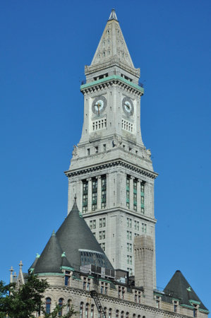 Marriott Custom House Hotel in Bostonのeditorial素材