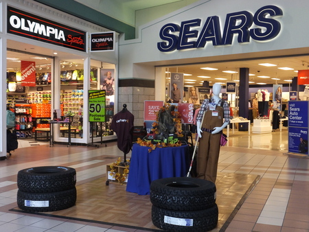 Steeplegate Mall in Concord, New Hampshireのeditorial素材