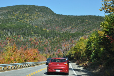 Fall Colors in White Mountain National Forest in New Hampshireのeditorial素材