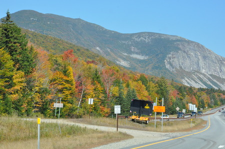 Fall Colors in White Mountain National Forest in New Hampshireのeditorial素材