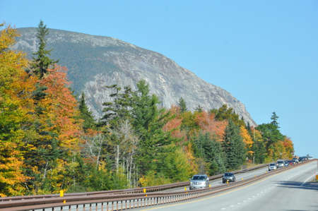 Fall Colors in White Mountain National Forest in New Hampshireのeditorial素材