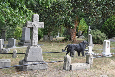 Hollywood Cemetery in Richmond, Virginiaのeditorial素材