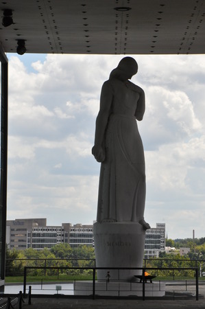 Virginia War Memorial in Richmond, Virginiaのeditorial素材
