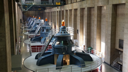 Powerplant at Hoover Dam in Nevada