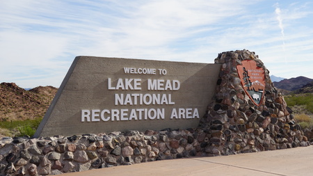 Lake Mead National Recreation Area in Nevadaのeditorial素材