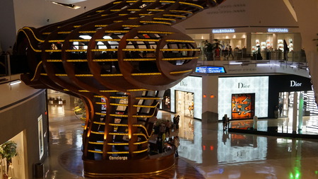 The Crystals Mall at CityCenter in Las Vegasのeditorial素材