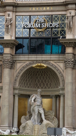 Forum Shops at Caesar's Palace in Las Vegasのeditorial素材