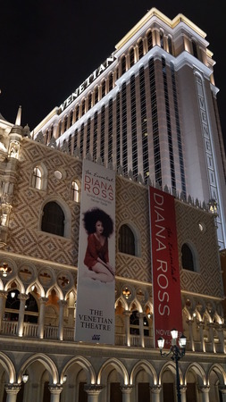 The Venetian Resort Hotel Casino in Las Vegas Nevadaのeditorial素材