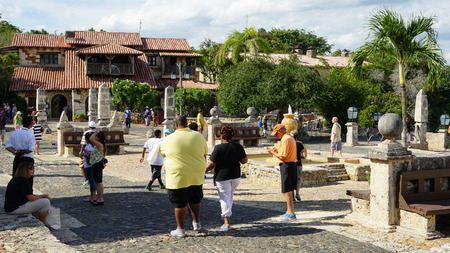 Altos de Chavon in La Romana, Dominican Republicのeditorial素材
