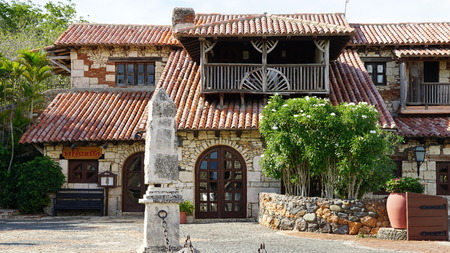 Altos de Chavon in La Romana, Dominican Republicのeditorial素材