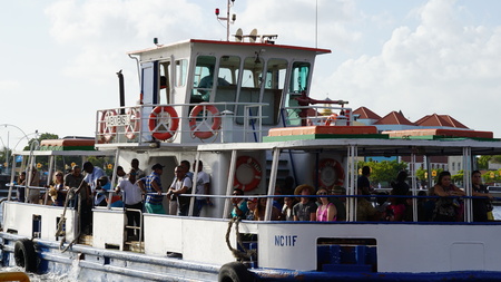View of Willemstad in Curacao