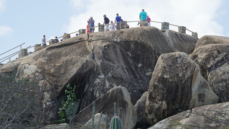 Casibari Rock Formation in Arubaのeditorial素材