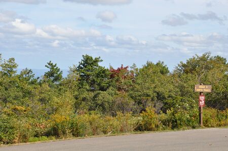 Big Pocono State Park in Pennsylvaniaの写真素材