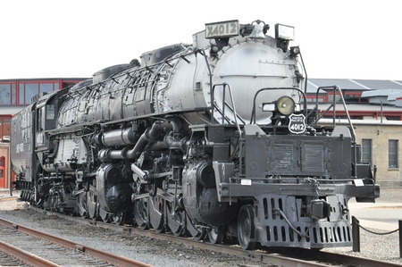 Steamtown National Historic Site in Scranton, Pennsylvaniaのeditorial素材