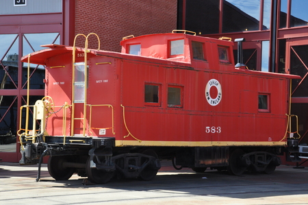 Steamtown National Historic Site in Scranton, Pennsylvaniaのeditorial素材