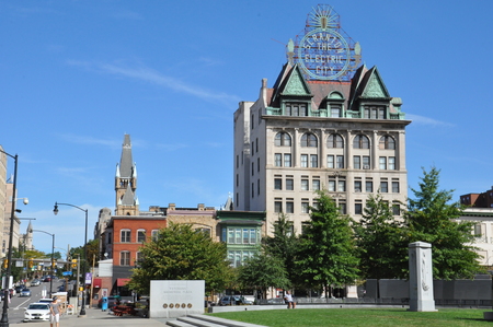 Scranton Electric Building in Pennsylvaniaのeditorial素材