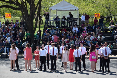The 2016 National Cherry Blossom Parade in Washington DCのeditorial素材