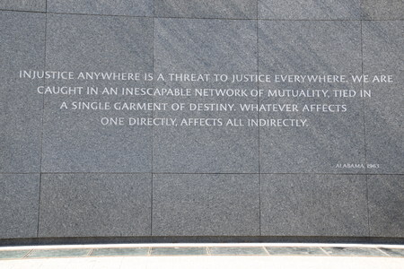 Martin Luther King Jr. Memorial in Washington, DC