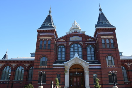 The Smithsonian Arts and Industries Building in Washington, DCのeditorial素材