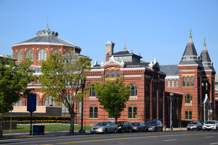 The Smithsonian Arts and Industries Building in Washington, DCのeditorial素材