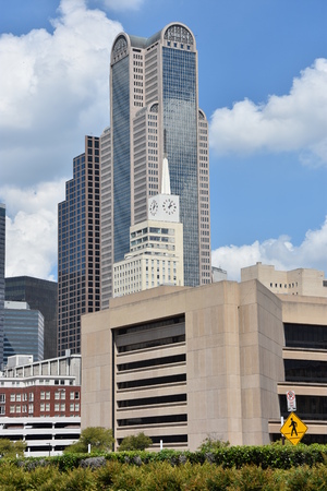 Downtown Dallas in Texasのeditorial素材
