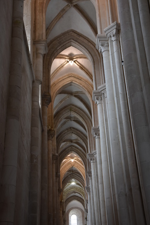 Monastery of Alcobaca in Portugalのeditorial素材