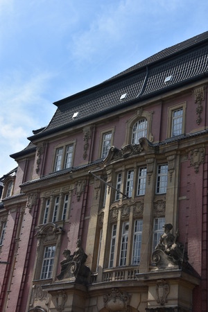 Hamburg Rathaus (City hall or Town hall) in Germanyのeditorial素材