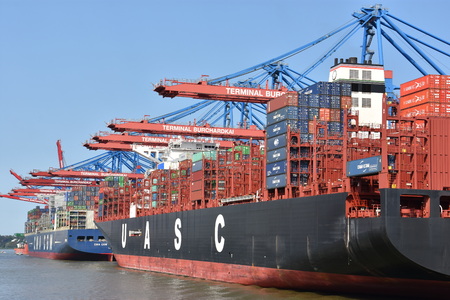 Port of Hamburg in Germany