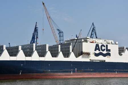 Port of Hamburg in Germany