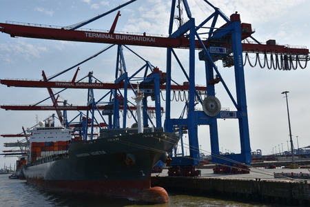 Port of Hamburg in Germany