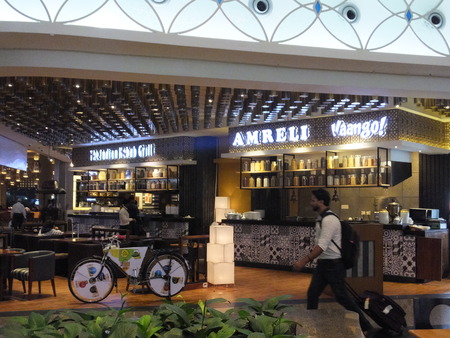 Chhatrapati Shivaji International Airport in Mumbai, Indiaのeditorial素材