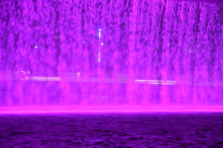 Dubai Canal in the UAEの写真素材