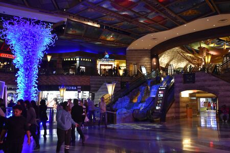 Mohegan Sun Casino and Hotel in Uncasville, Connecticutのeditorial素材