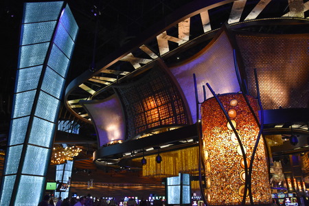 Mohegan Sun Casino and Hotel in Uncasville, Connecticutのeditorial素材