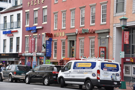 Chinatown in Washington, DCのeditorial素材