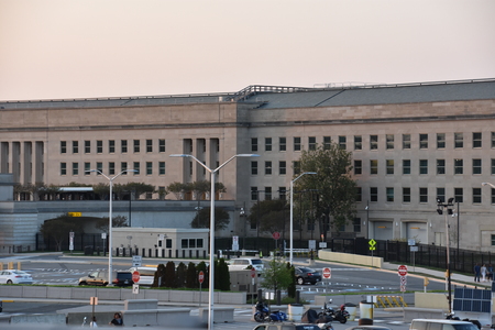 The Pentagon in Arlington County, Virginiaの写真素材