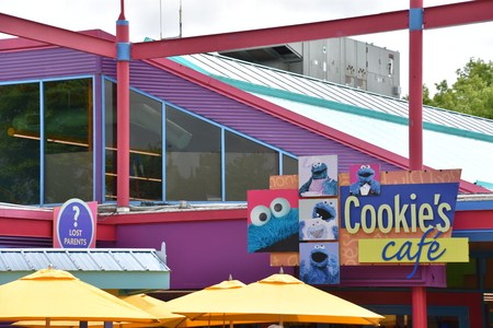 Sesame Place in Langhorne, Pennsylvaniaのeditorial素材