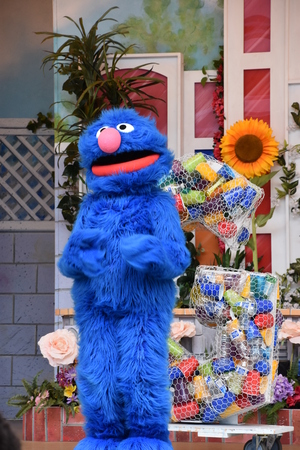 The Magic of Art show at Sesame Place in Langhorne, Pennsylvaniaのeditorial素材