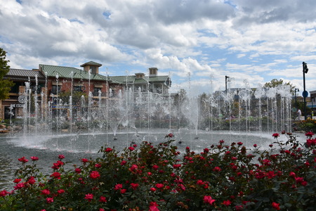 The Fountain Show at The Island in Pigeon Forge, Tennesseeのeditorial素材