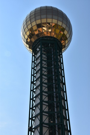 Sunsphere Tower in Knoxville, Tennesseeのeditorial素材