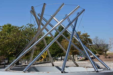 Bluff View Arts District in Chattanooga, Tennesseeのeditorial素材