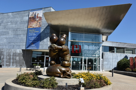 Hunter Museum of American Art in Chattanooga, Tennesseeのeditorial素材