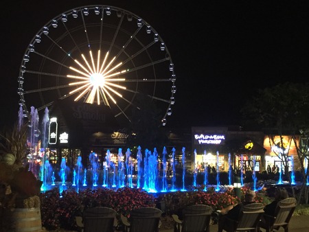 The Fountain Show at The Island in Pigeon Forge, Tennesseeのeditorial素材