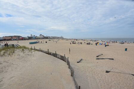 Beach in Ocean City, Marylandのeditorial素材