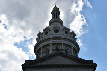 The City Hall in Baltimore, Marylandの写真素材