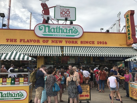 Coney Island in Brooklyn, New Yorkのeditorial素材