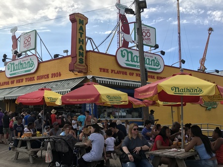 Coney Island in Brooklyn, New Yorkのeditorial素材