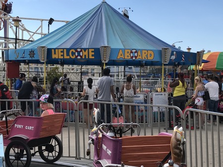 Coney Island in Brooklyn, New Yorkのeditorial素材