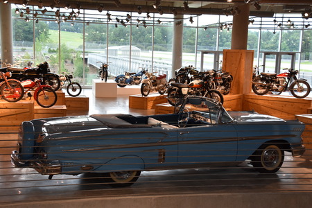 Barber Vintage Motorsports Museum in Leeds, Alabamaのeditorial素材