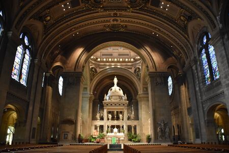 Basilica of Saint Mary in Minneapolis, Minnesotaのeditorial素材